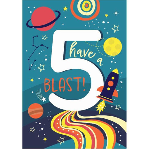 Picture of 5 HAVE A BLAST BIRTHDAY CARD